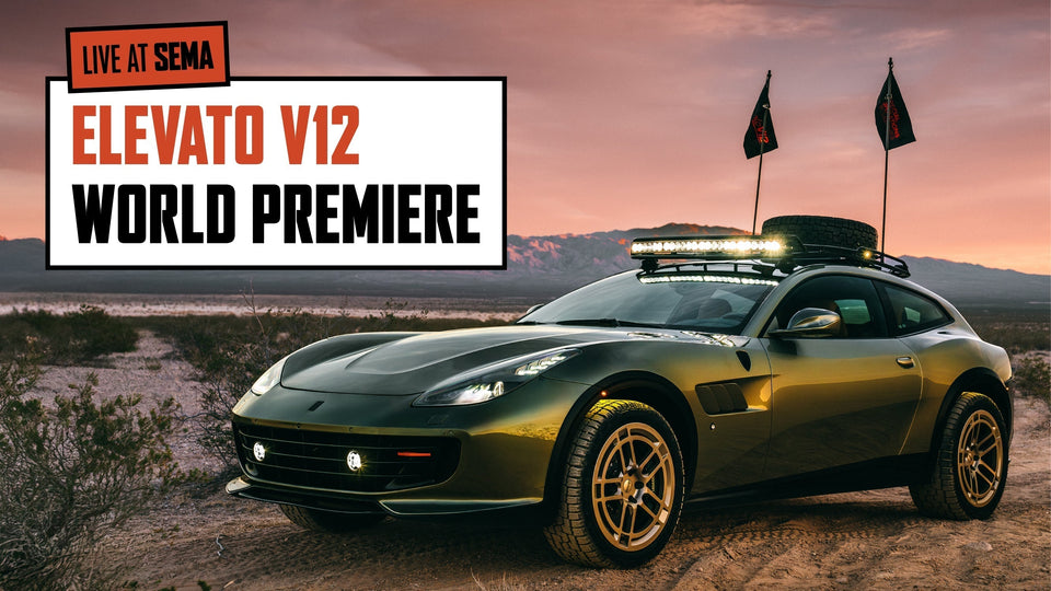 Elevato Debuts at SEMA 2025 — A V12 Off-Road Supercar Redefining Capability