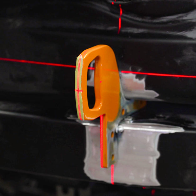 GlasWerks Special Operations Elevato V12 Rally Car rear recovery point installation